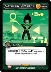 Image for Saiyan Analysis Drill (S103) (BASE) - Dragon Ball Z TCG