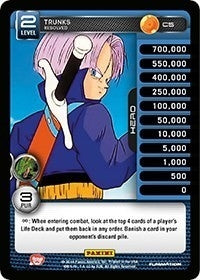 Image for Trunks - Resolved (C5) (BASE) - Dragon Ball Z TCG