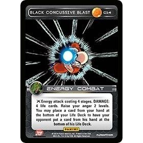 Image for Black Concussive Blast (C14) (BASE) - Dragon Ball Z TCG
