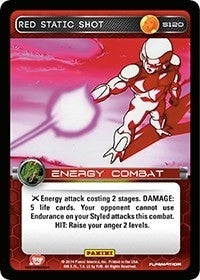 Image for Red Static Shot (S120) (BASE) - Dragon Ball Z TCG