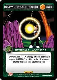 Image for Saiyan Straight Shot (S122) (BASE) - Dragon Ball Z TCG