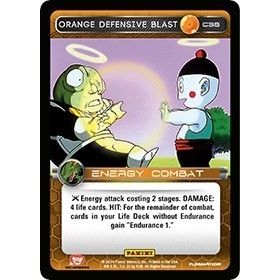 Image for Orange Defensive Blast (C38) (BASE) - Dragon Ball Z TCG