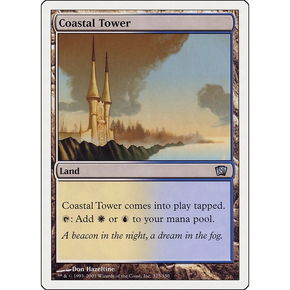 Image for Coastal Tower (323) (8ED) - Magic: The Gathering