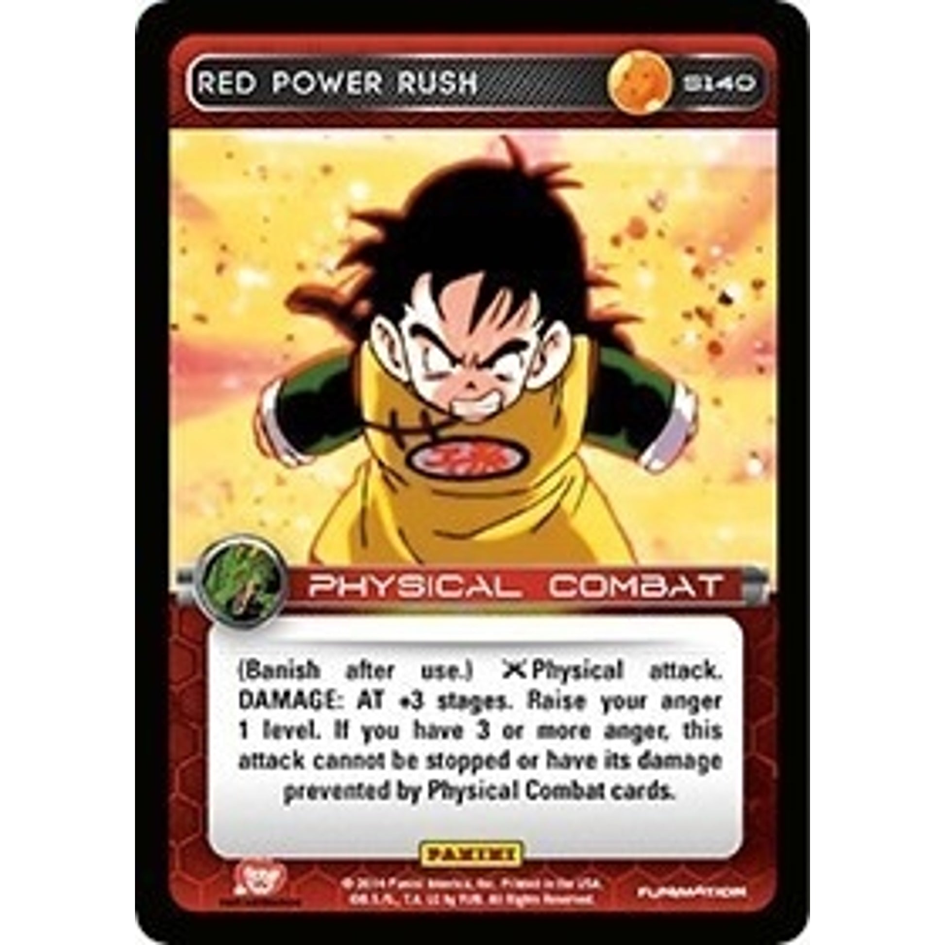 Image for Red Power Rush (S140) (BASE) - Dragon Ball Z TCG