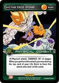 Image for Saiyan Face Stomp (S141) (BASE) - Dragon Ball Z TCG
