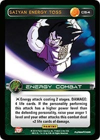 Image for Saiyan Energy Toss (C54) (BASE) - Dragon Ball Z TCG