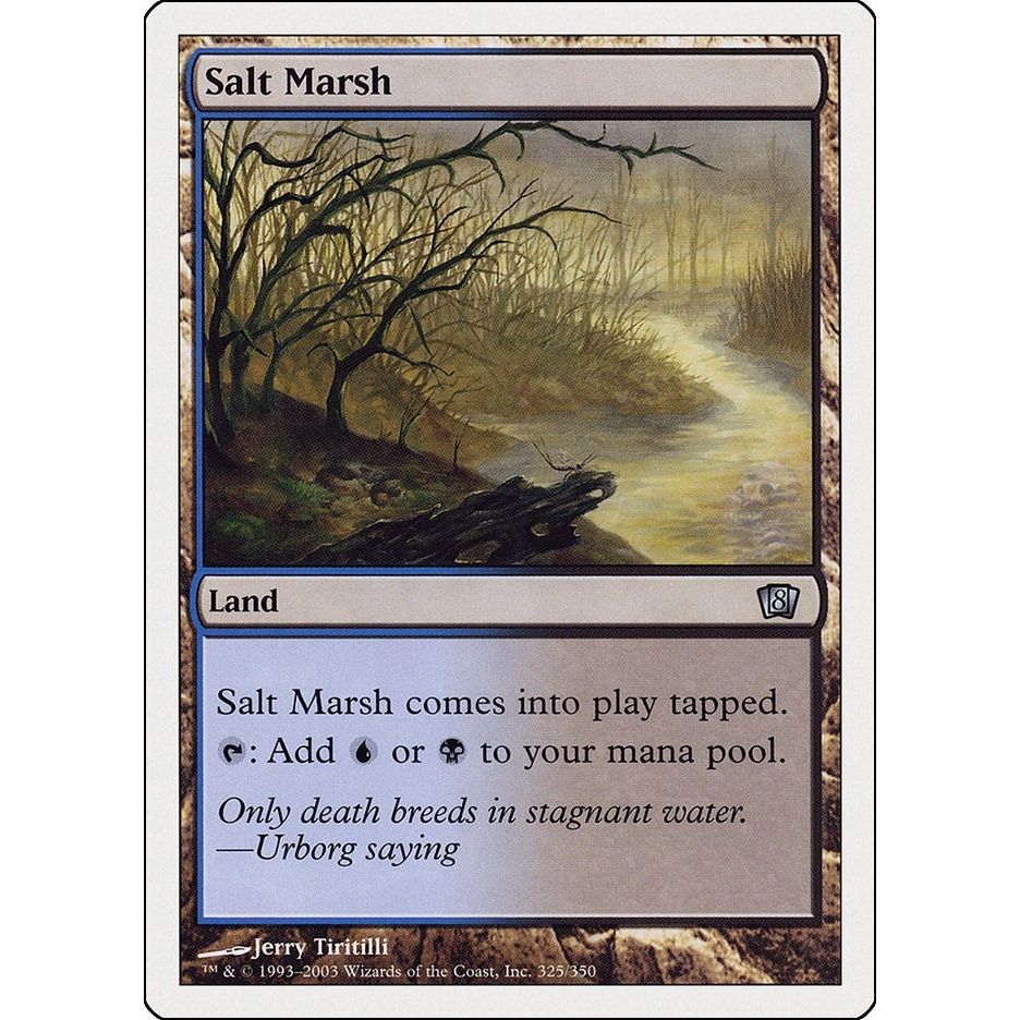 Image for Salt Marsh (325) (8ED) - Magic: The Gathering