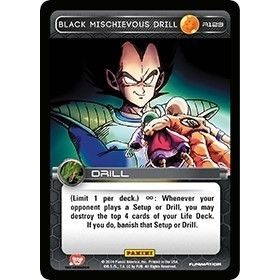 Image for Black Mischievous Drill (R123) (BASE) - Dragon Ball Z TCG