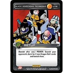 Image for Black Searching Technique (U73) (BASE) - Dragon Ball Z TCG