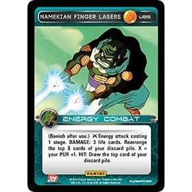 Image for Namekian Finger Lasers (U85) (BASE) - Dragon Ball Z TCG