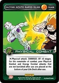 Image for Saiyan Acute Rapid Slam (R146) (BASE) - Dragon Ball Z TCG