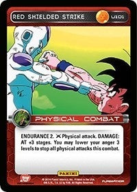 Image for Red Shielded Strike (U101) (BASE) - Dragon Ball Z TCG