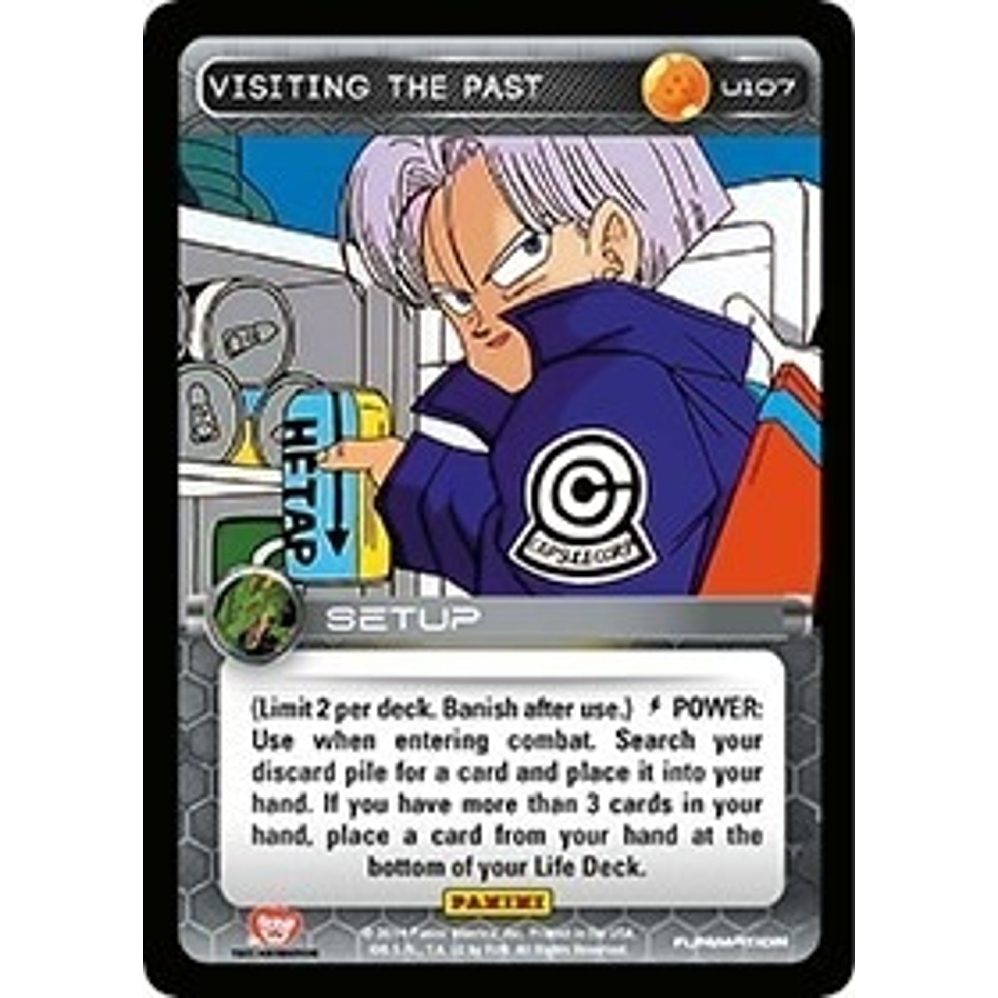 Image for Visiting The Past (U107) (BASE) - Dragon Ball Z TCG