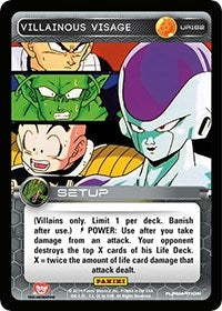 Image for Villainous Visage (UR162) (BASE) - Dragon Ball Z TCG