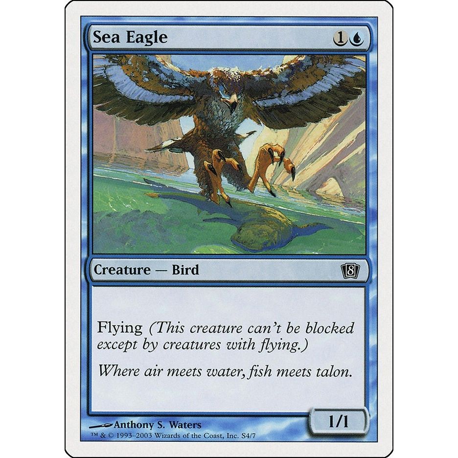 Image for Sea Eagle (S4) (8ED) - Magic: The Gathering