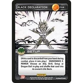 Image for Black Declaration (Heroes & Villains) (P13) (PRO) - Dragon Ball Z TCG