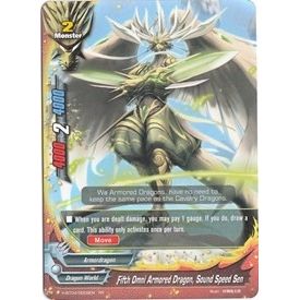 Image for Fifth Omni Armored Dragon, Sound Speed Sen (H-BT04/0009EN) (H-BT04) - Future Card BuddyFight