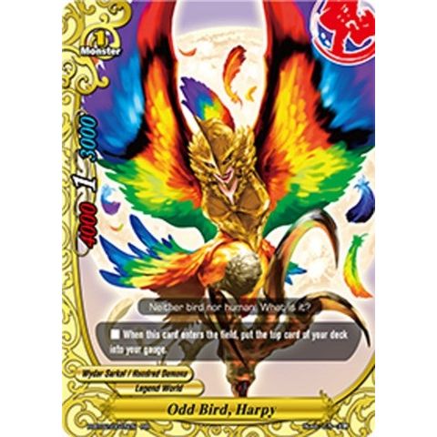 Image for Odd Bird, Harpy (H-BT02/0015EN) (H-BT02) - Future Card BuddyFight
