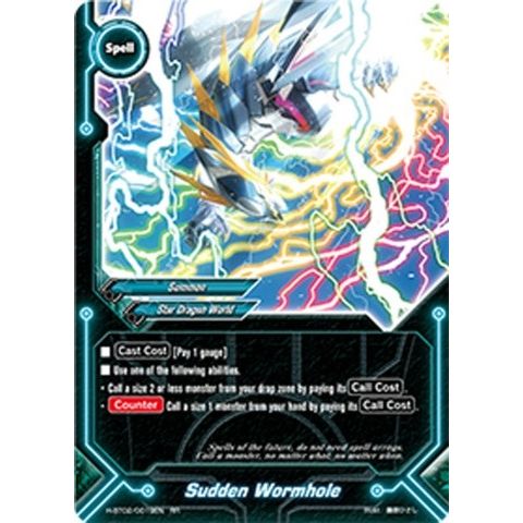 Image for Sudden Wormhole (H-BT02/0019EN) (H-BT02) - Future Card BuddyFight