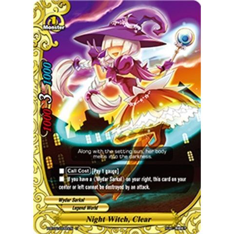 Image for Night Witch, Clear (H-BT02/0065EN) (H-BT02) - Future Card BuddyFight