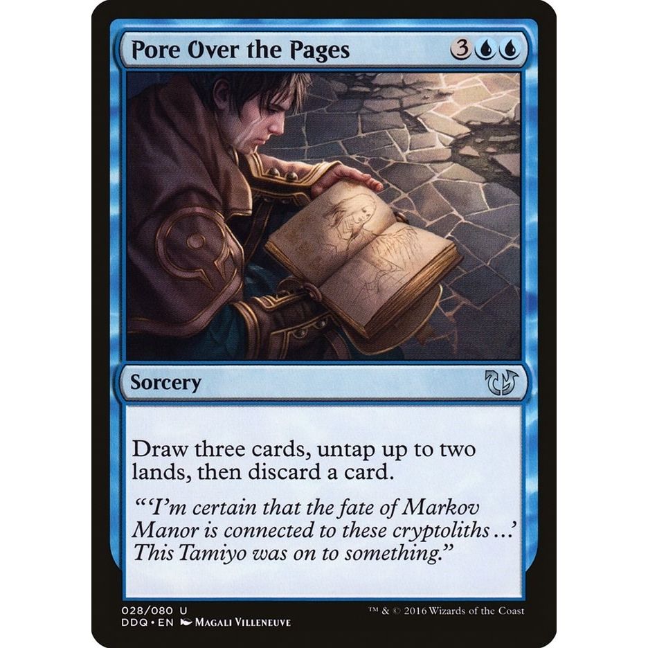 Image for Pore Over the Pages (28) (DDQ) - Magic: The Gathering