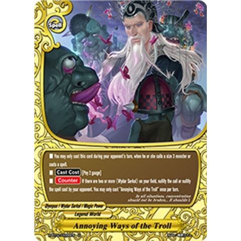 Image for Annoying Ways of the Troll (H-BT02/0068EN) (H-BT02) - Future Card BuddyFight