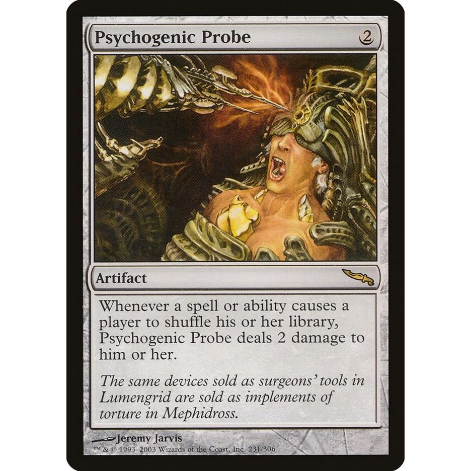 Image for Psychogenic Probe (231) (MRD) - Magic: The Gathering
