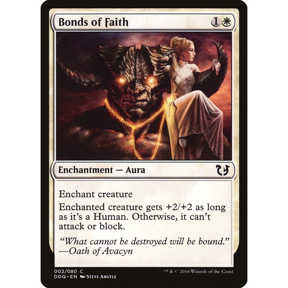 Image for Bonds of Faith (2) (DDQ) - Magic: The Gathering