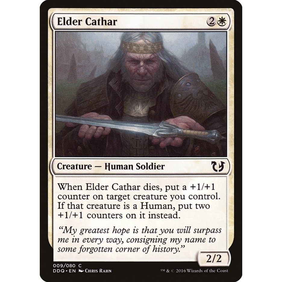 Image for Elder Cathar (9) (DDQ) - Magic: The Gathering