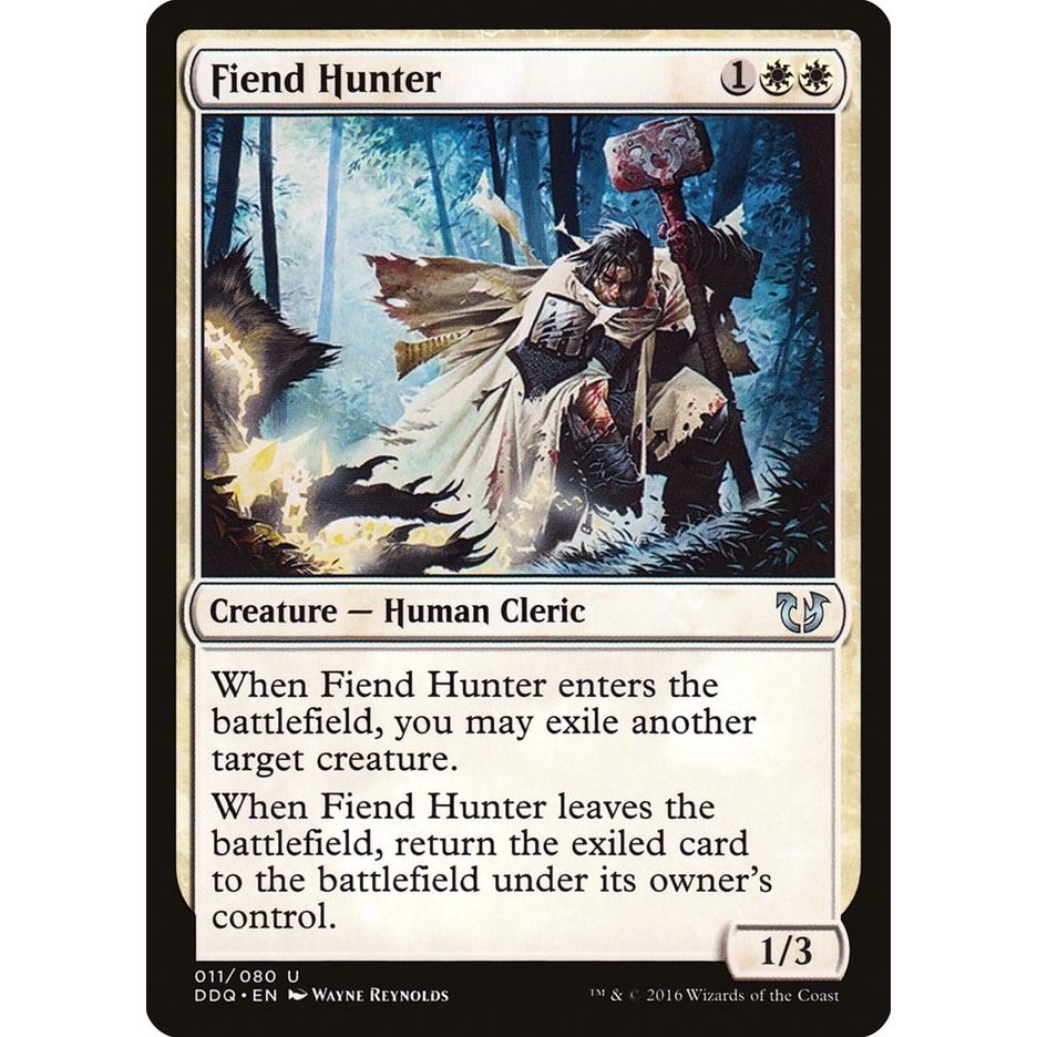 Image for Fiend Hunter (11) (DDQ) - Magic: The Gathering