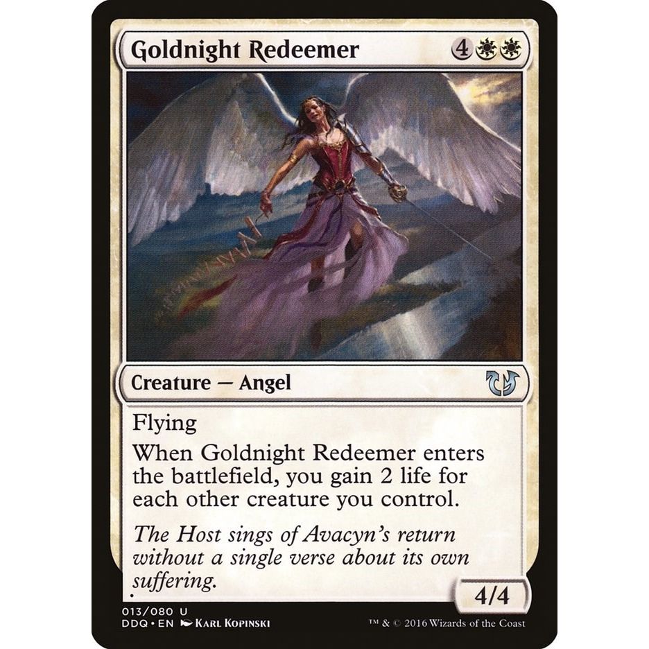 Image for Goldnight Redeemer (13) (DDQ) - Magic: The Gathering