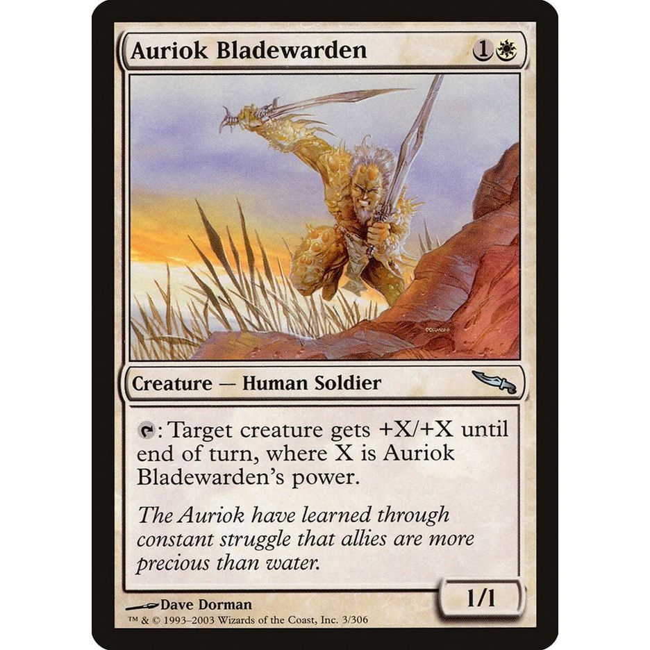Image for Auriok Bladewarden (3) (MRD) - Magic: The Gathering