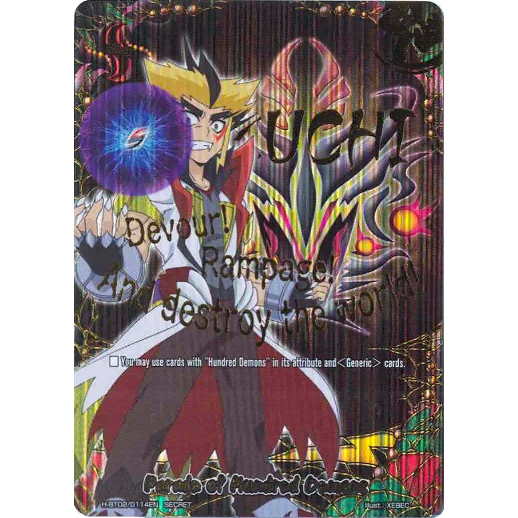 Image for Parade of Hundred Demons (H-BT02/0114EN) (H-BT02) - Future Card BuddyFight