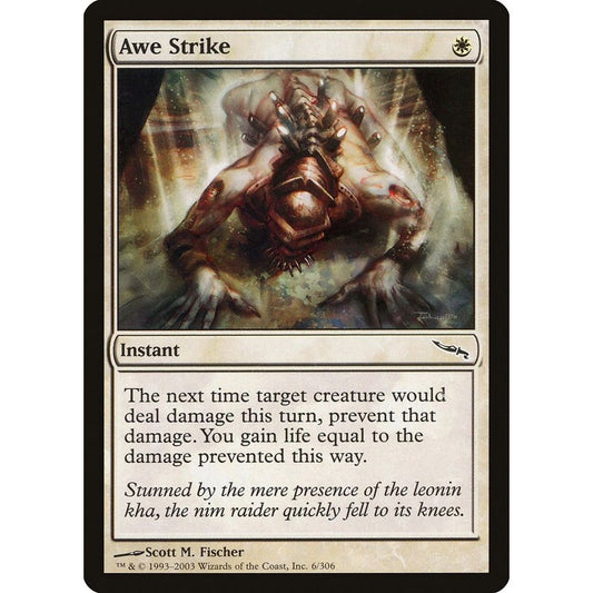 Image for Awe Strike (6) (MRD) - Magic: The Gathering