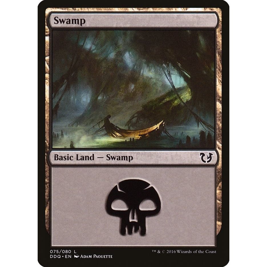Image for Swamp (075) (75) (DDQ) - Magic: The Gathering