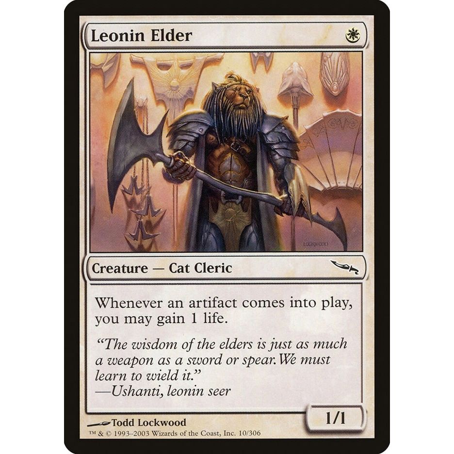Image for Leonin Elder (10) (MRD) - Magic: The Gathering