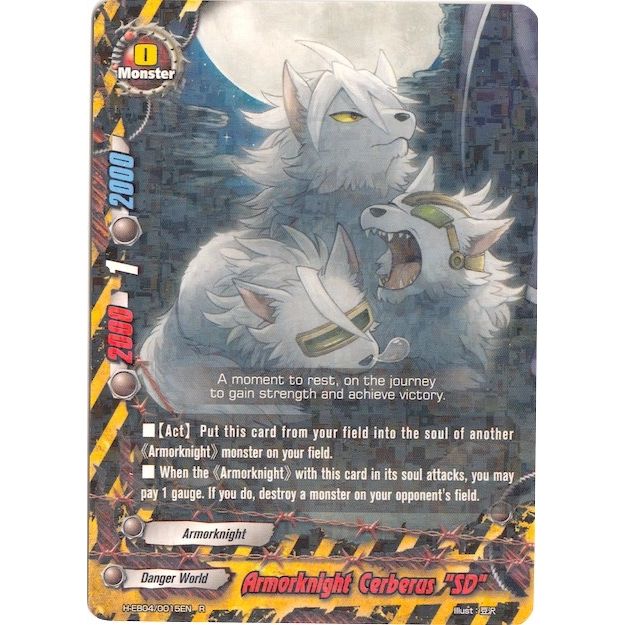 Image for Armorknight Cerberus "SD" (H-EB04/0015EN) (H-EB04) - Future Card BuddyFight