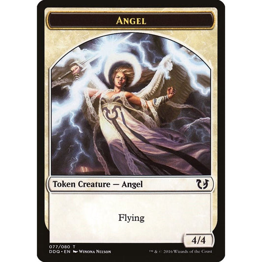 Image for Angel Token (77) (DDQ) - Magic: The Gathering