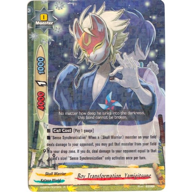 Image for Boy Transformation, Yamigitsune (H-EB04/0020EN) (H-EB04) - Future Card BuddyFight