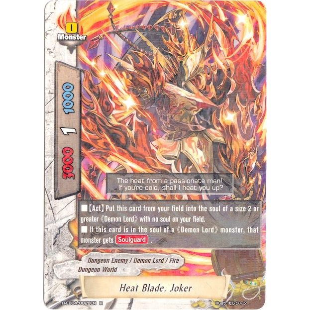 Image for Heat Blade, Joker (H-EB04/0026EN) (H-EB04) - Future Card BuddyFight