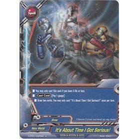 Image for It's About Time I Got Serious! (H-PP01/0064EN) (H-PP01) - Future Card BuddyFight