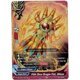 Image for Fifth Omni Dragon Fist, Ablaze (H-BT03/0011EN) (H-BT03) - Future Card BuddyFight