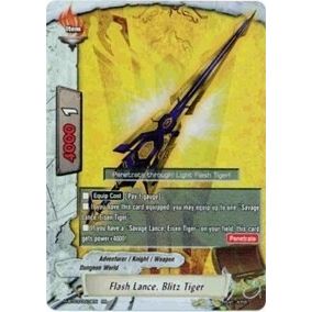 Image for Flash Lance, Blitz Tiger (H-BT03/0019EN) (H-BT03) - Future Card BuddyFight