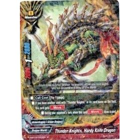Image for Thunder Knights, Hardy Knife Dragon (H-BT03/0023EN) (H-BT03) - Future Card BuddyFight