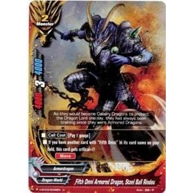Image for Fifth Omni Armored Dragon, Steel Ball Rindo (H-BT03/0049EN) (H-BT03) - Future Card BuddyFight