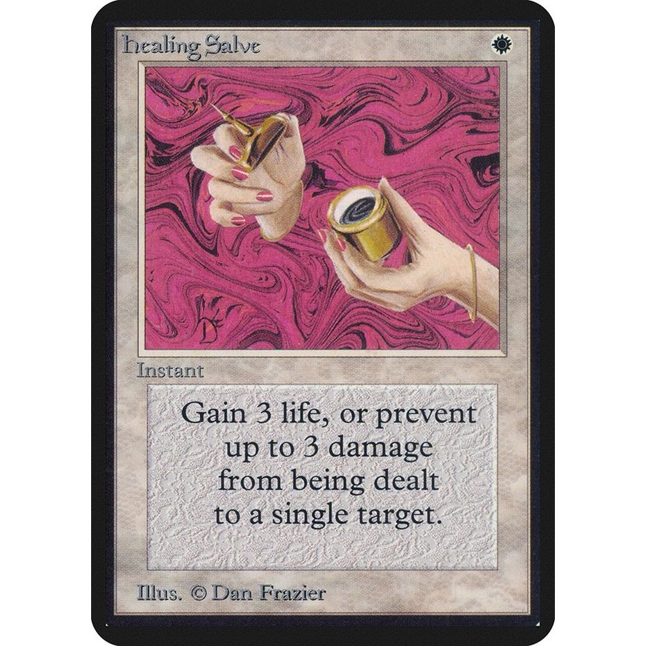 Image for Healing Salve (LEA) - Magic: The Gathering