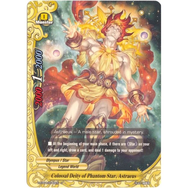Image for Colossal Deity of Phantom Star, Astraeus (H-EB04/0048EN) (H-EB04) - Future Card BuddyFight