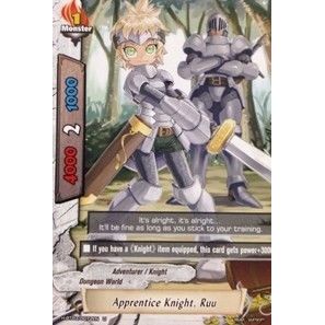 Image for Apprentice Knight, Ruu (H-BT03/0072EN) (H-BT03) - Future Card BuddyFight