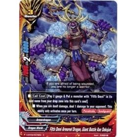 Image for Fifth Omni Armored Dragon, Giant Battle Axe Dokujun (H-BT03/0079EN) (H-BT03) - Future Card BuddyFight