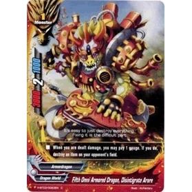 Image for Fifth Omni Armored Dragon, Disintegrate Arale (H-BT03/0083EN) (H-BT03) - Future Card BuddyFight